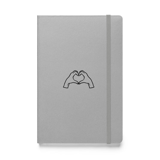 Hands to Heart bound notebook