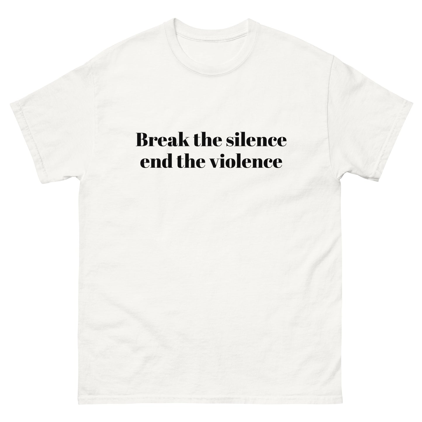 Break the Silence classic tee