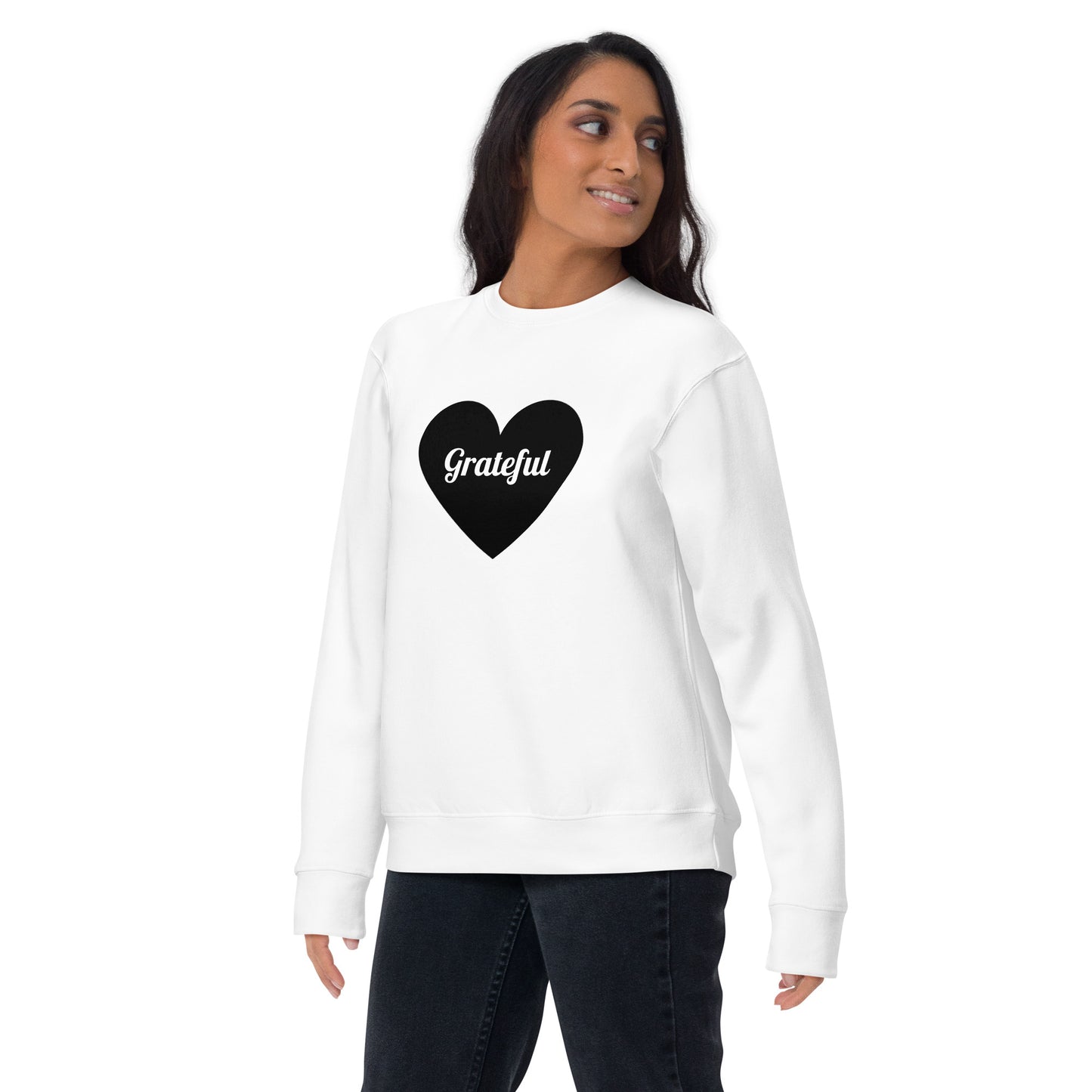 Grateful B&W Premium Sweatshirt